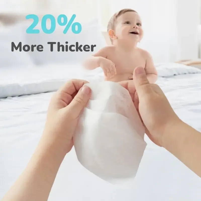 Feather Aqua Wipes - With Calendula Extract - Image 46
