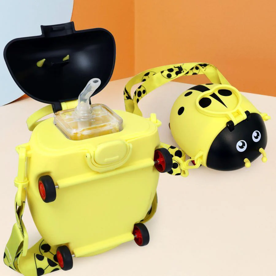 Beetle Baby Straw Sipper Water Bottle 700ml With Adjustable Straps - Image 20