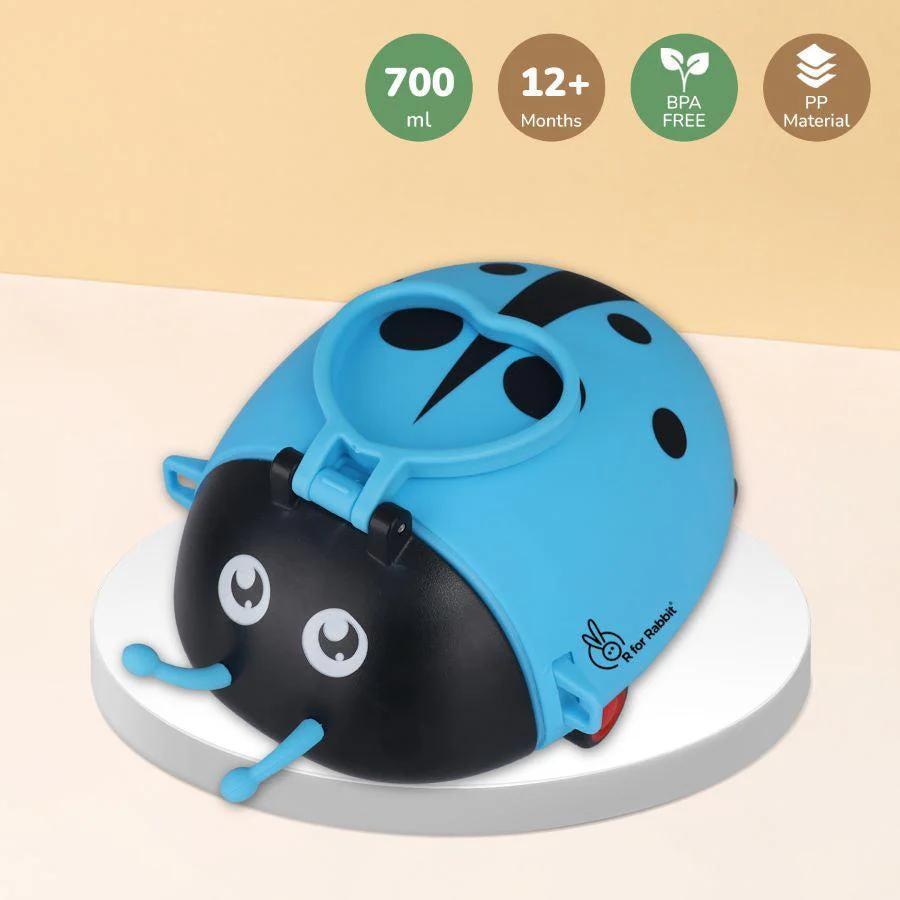 Beetle Baby Straw Sipper Water Bottle 700ml With Adjustable Straps - Image 6
