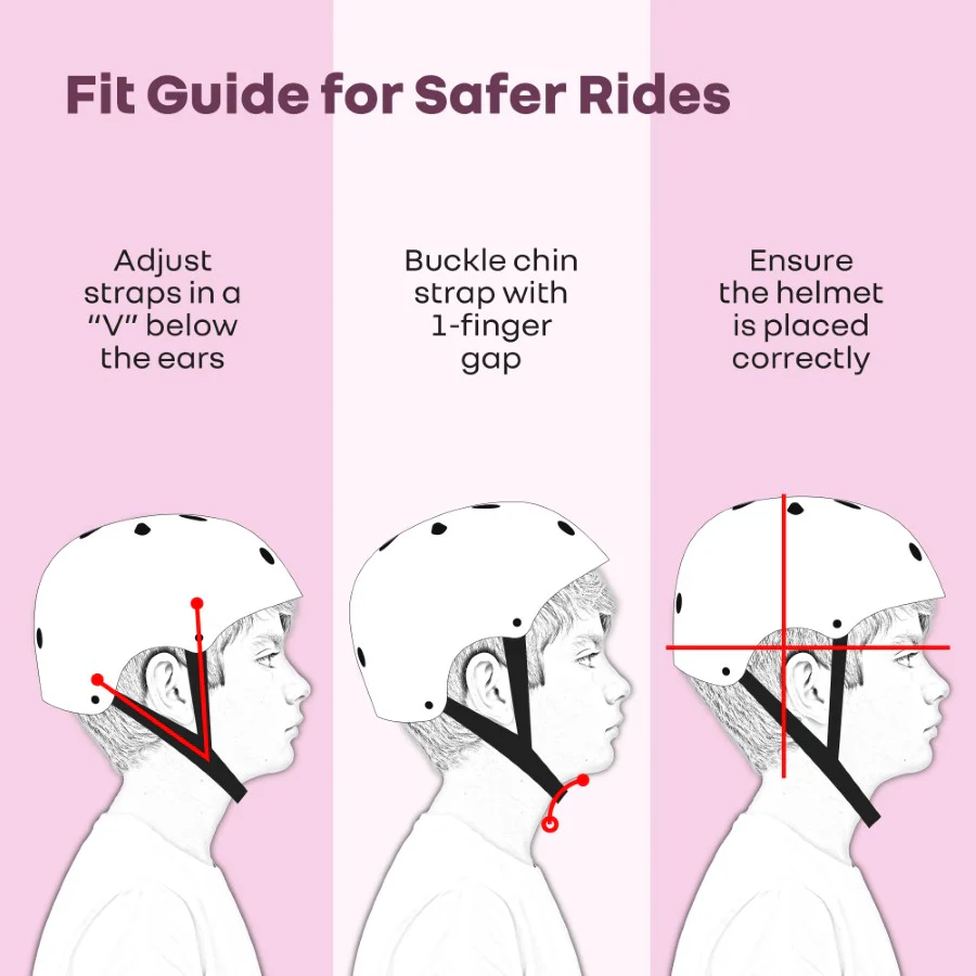 Safe Play Best Kids Safety Helmet - Trusted EN1078 Certified Helmet for Kids with Shock-Absorbing EPS Foam 5-13 Years - Image 16