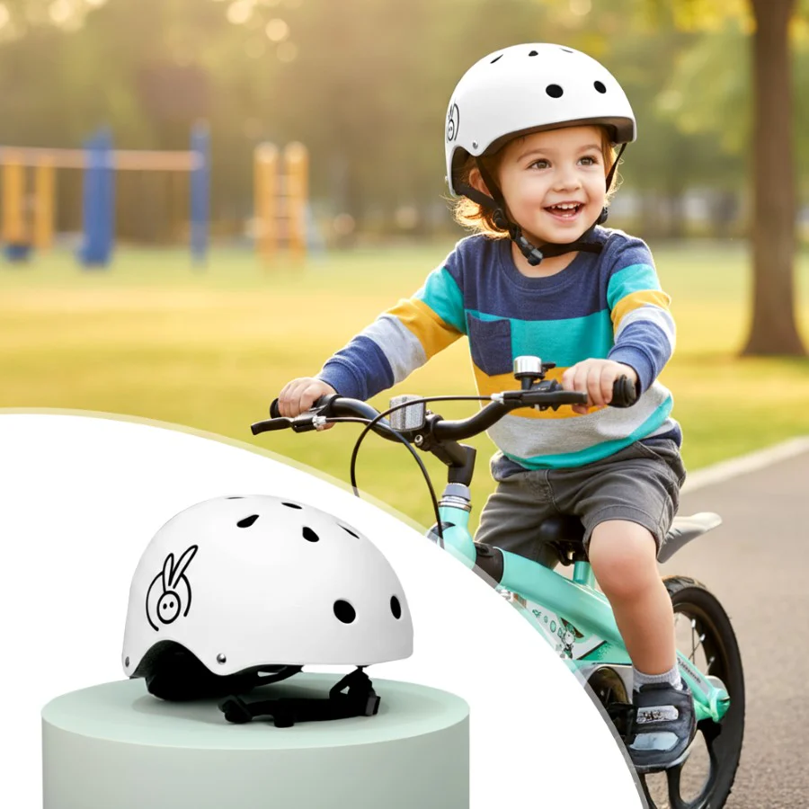 Safe Play Best Kids Safety Helmet - Trusted EN1078 Certified Helmet for Kids with Shock-Absorbing EPS Foam 5-13 Years - Image 19