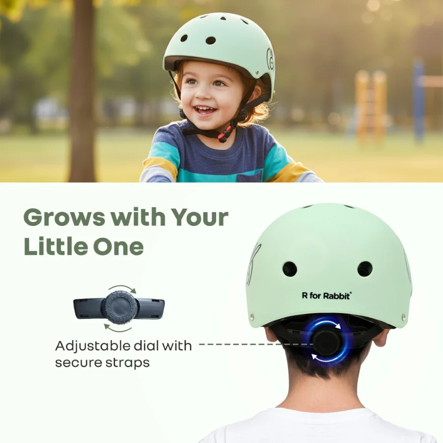 Safe Play Best Kids Safety Helmet - Trusted EN1078 Certified Helmet for Kids with Shock-Absorbing EPS Foam 5-13 Years - Image 4