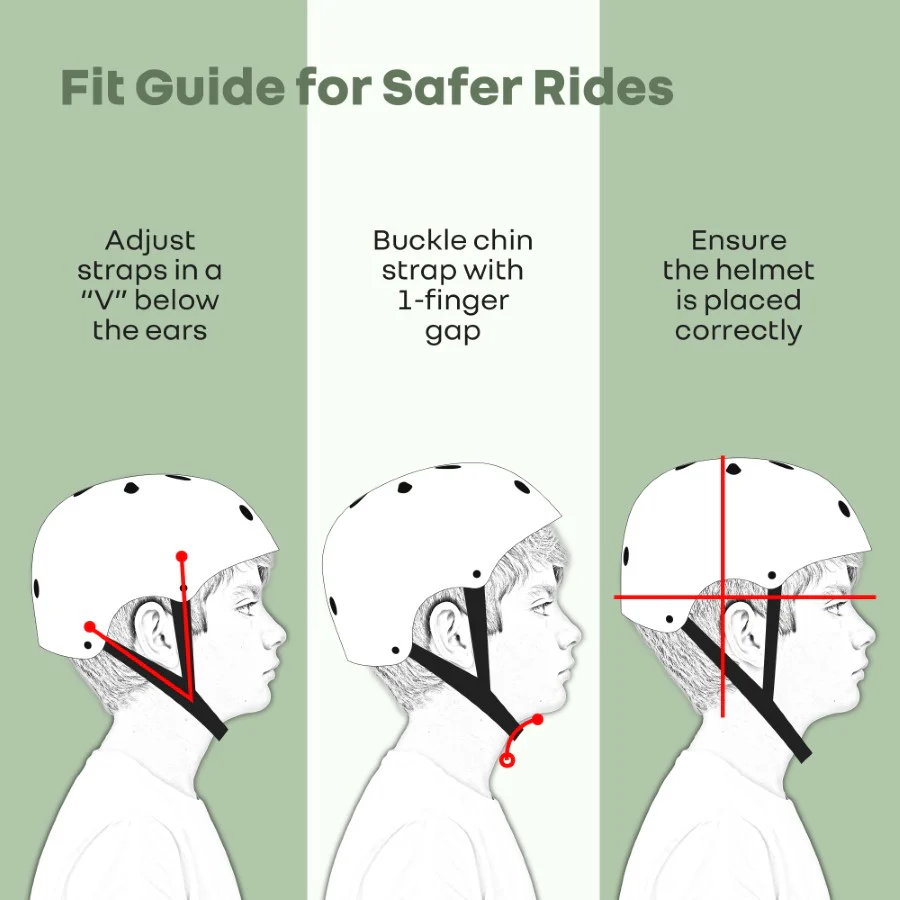 Safe Play Best Kids Safety Helmet - Trusted EN1078 Certified Helmet for Kids with Shock-Absorbing EPS Foam 5-13 Years - Image 7