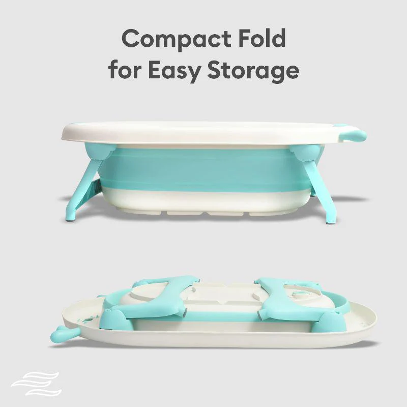 Bubble Double Aqua Baby Bath Tub Compact Fold & Portable - Image 12