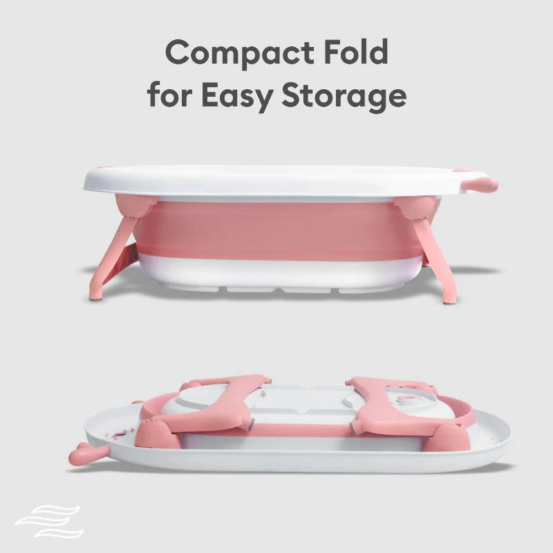 Bubble Double Aqua Baby Bath Tub Compact Fold & Portable - Image 4
