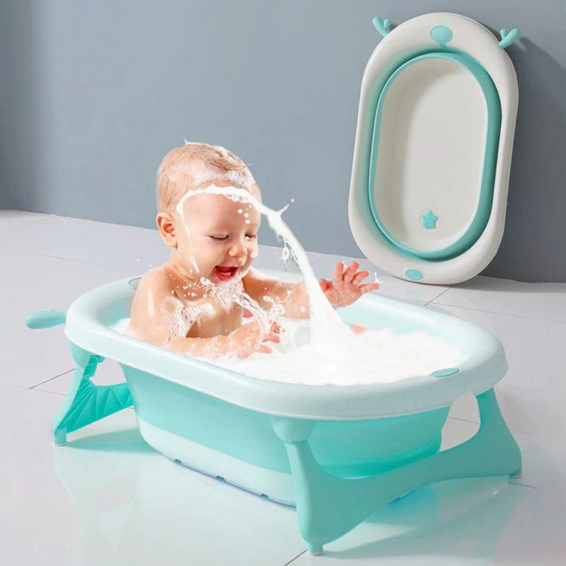 Bubble Double Aqua Baby Bath Tub Compact Fold & Portable - Image 9