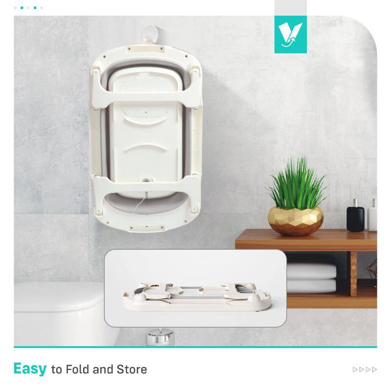 Bubble Double Smart Baby Bath Tub With Smart Water Temperature Plug - Image 4