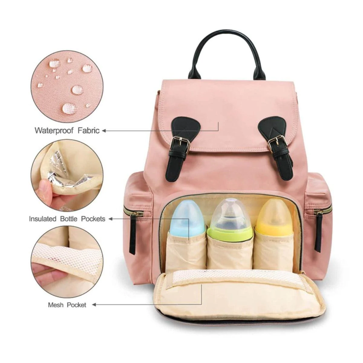 Caramello Bliss Diaper Bag - Image 5