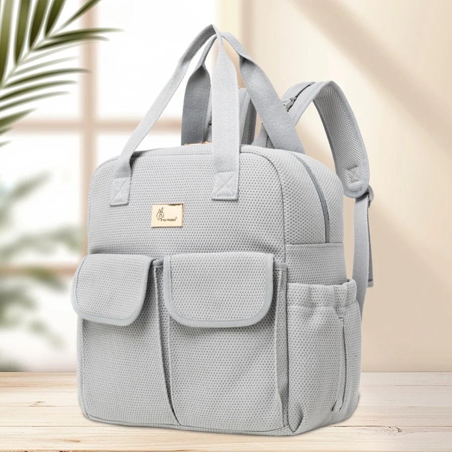 Caramello Breezy Premium Material Diaper Bag For New Moms - Image 10