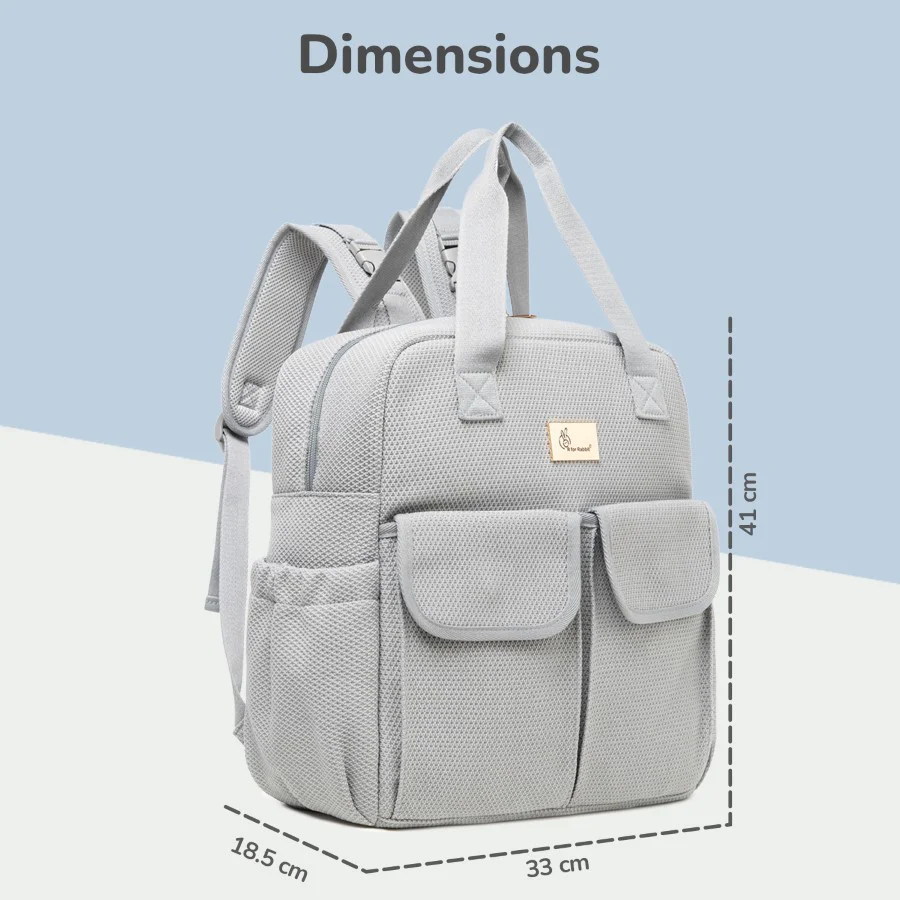 Caramello Breezy Premium Material Diaper Bag For New Moms - Image 16