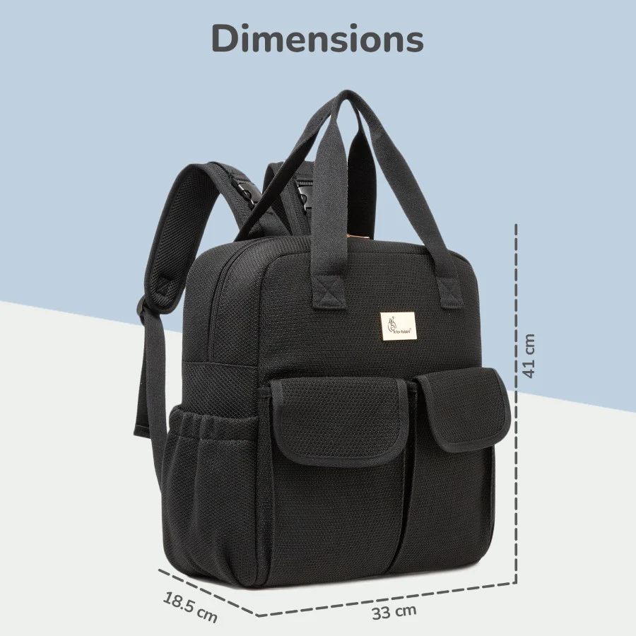 Caramello Breezy Premium Material Diaper Bag For New Moms - Image 8