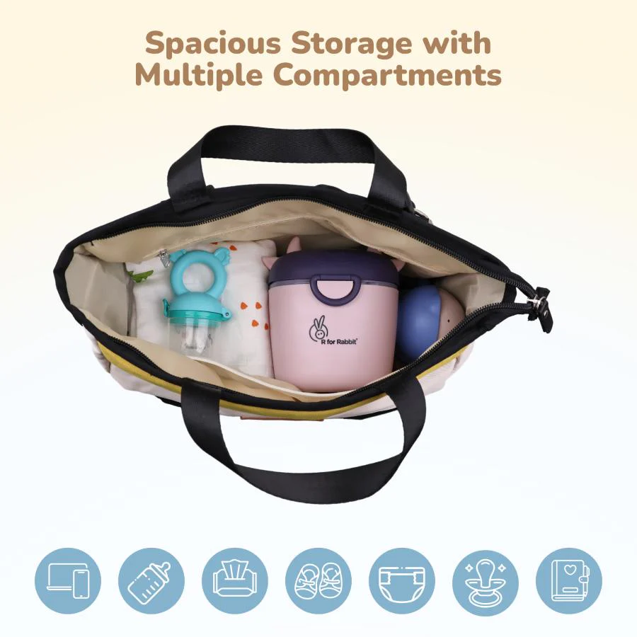 Caramello Daisy 2-in-1 Multipurpose Diaper Bag for Parents - Image 3