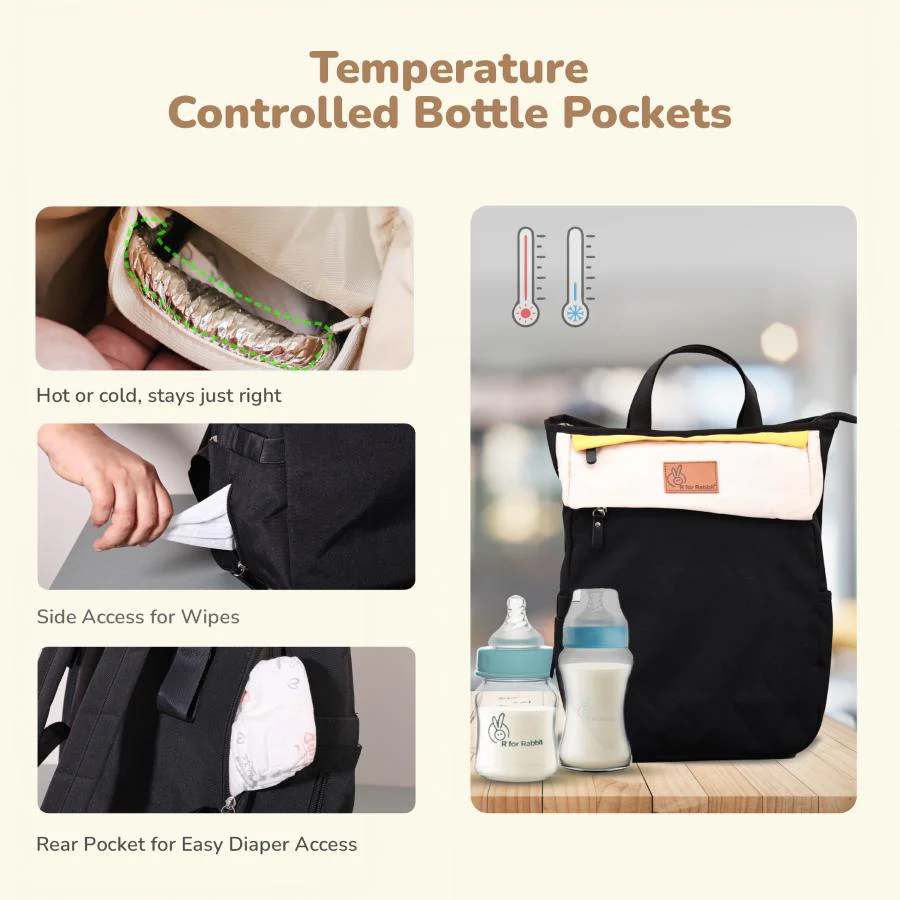 Caramello Daisy 2-in-1 Multipurpose Diaper Bag for Parents - Image 4