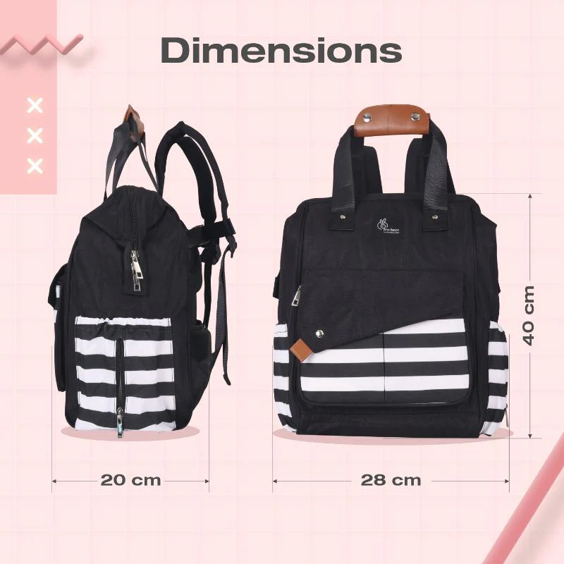 Caramello Delight Smart Diaper Backpack Bag - Image 14