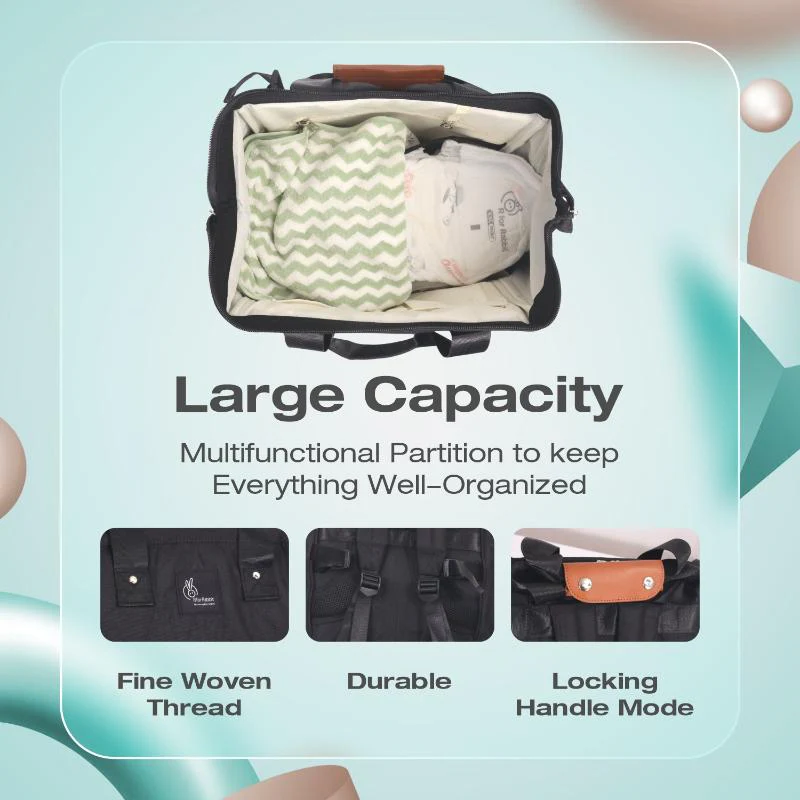 Caramello Delight Smart Diaper Backpack Bag - Image 16