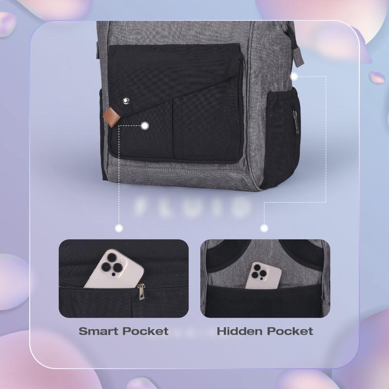 Caramello Delight Smart Diaper Backpack Bag - Image 3