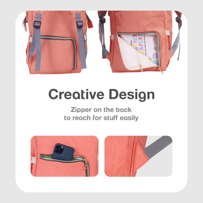 Caramello Diaper Bag Fashionable Diaper Bag For Moms - Image 8