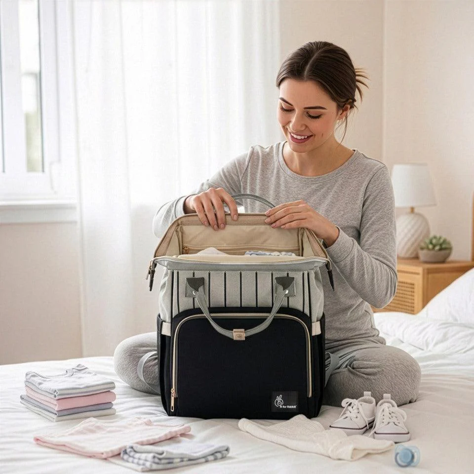 Caramello Diaper Bag Smart and Fashionable Diaper Bag For Moms - Image 10