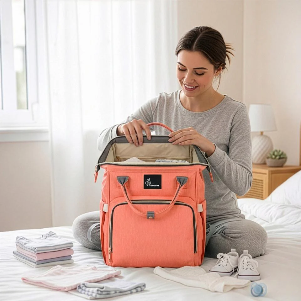 Caramello Diaper Bag Smart and Fashionable Diaper Bag For Moms - Image 17