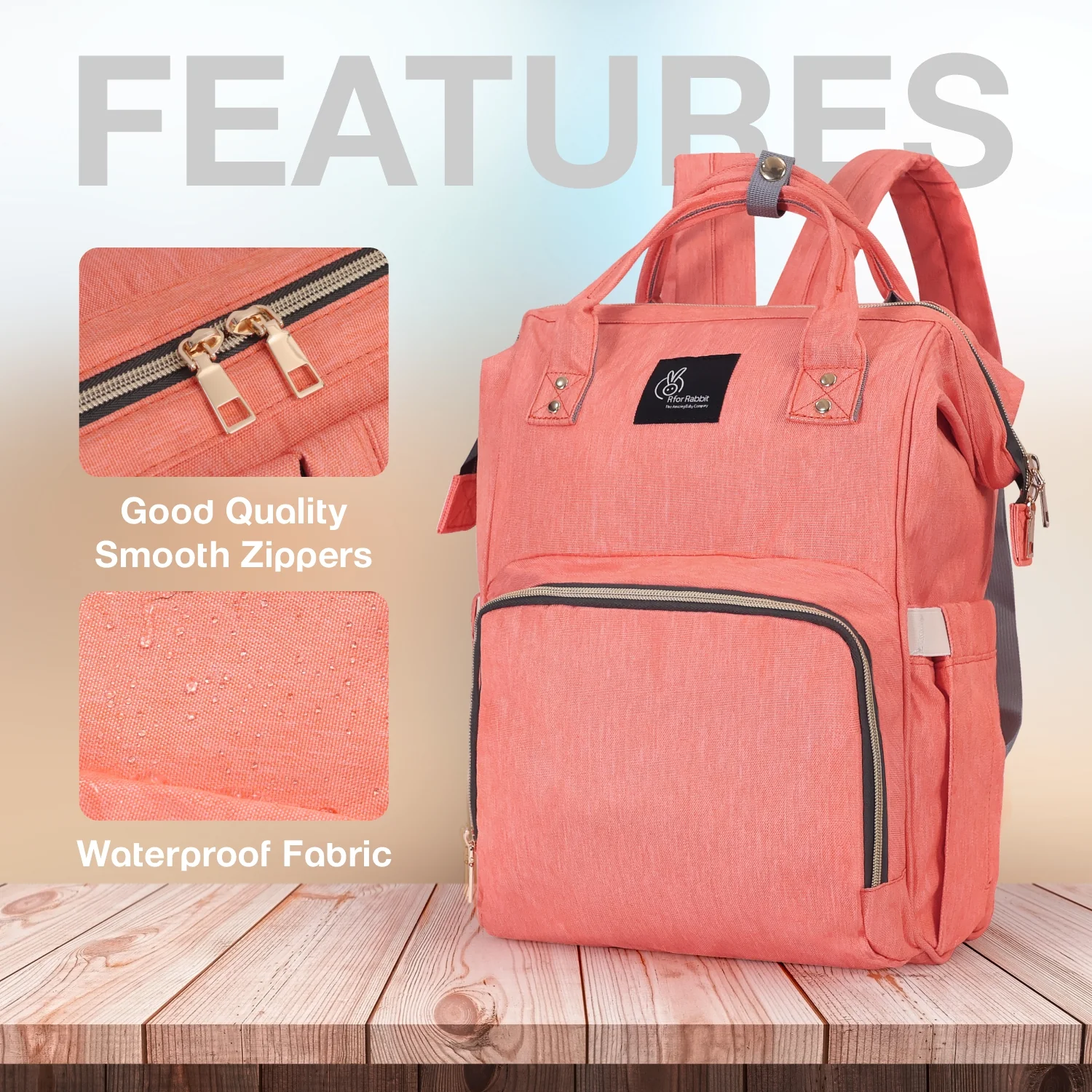 Caramello Diaper Bag Smart and Fashionable Diaper Bag For Moms - Image 23