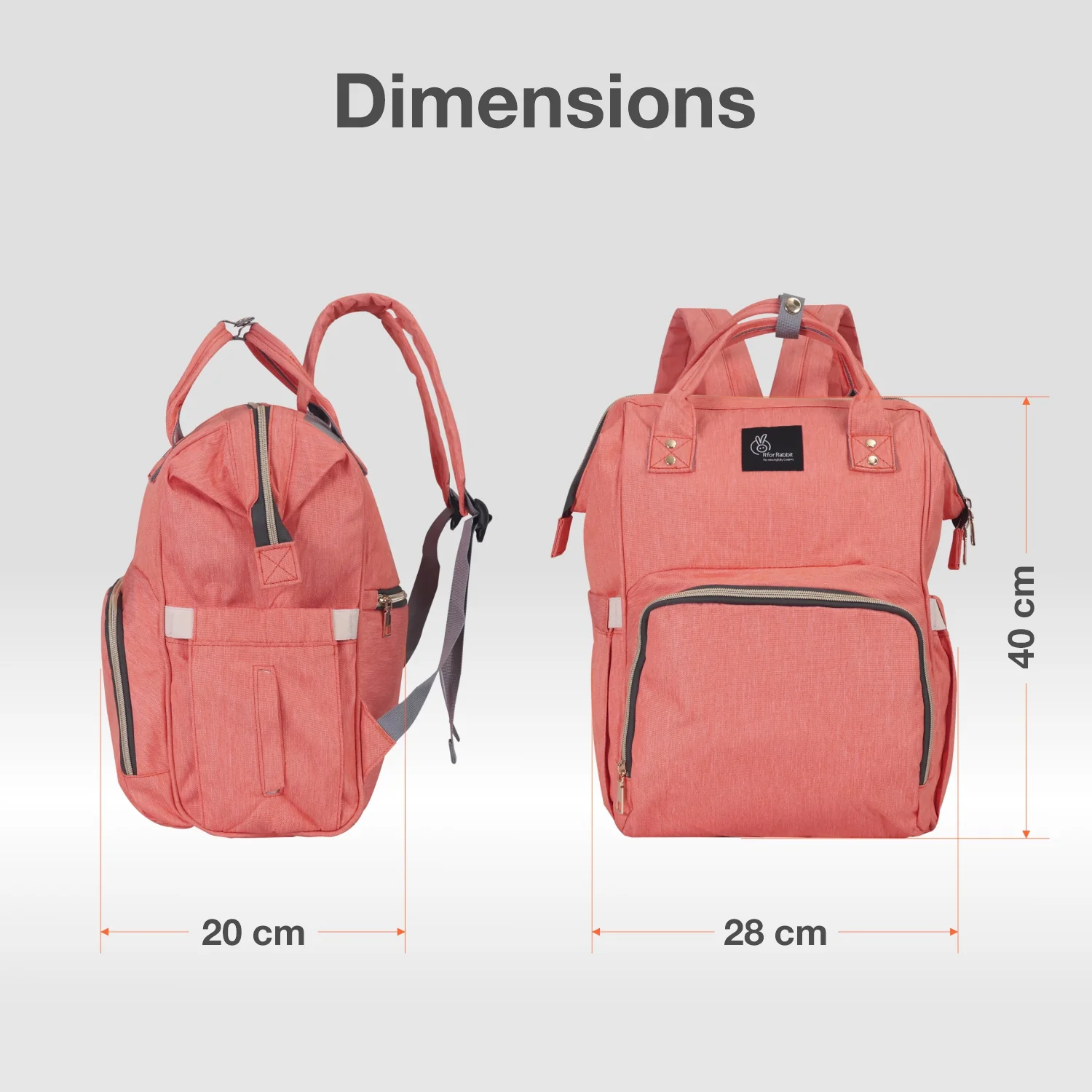 Caramello Diaper Bag Smart and Fashionable Diaper Bag For Moms - Image 25