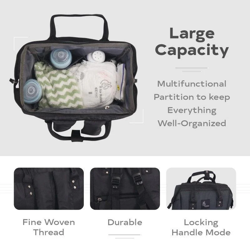 Caramello Dino Diaper Bag For Mother With Personalized Name Tag - Image 7