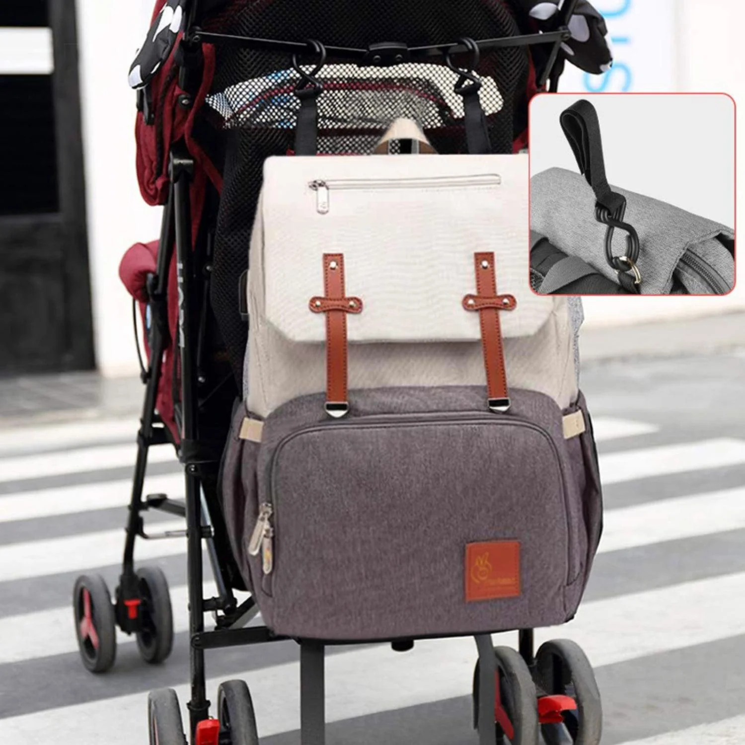 Caramello Smart Diaper Bags For Mother With High-Quality Water-Resistant Material - Image 18
