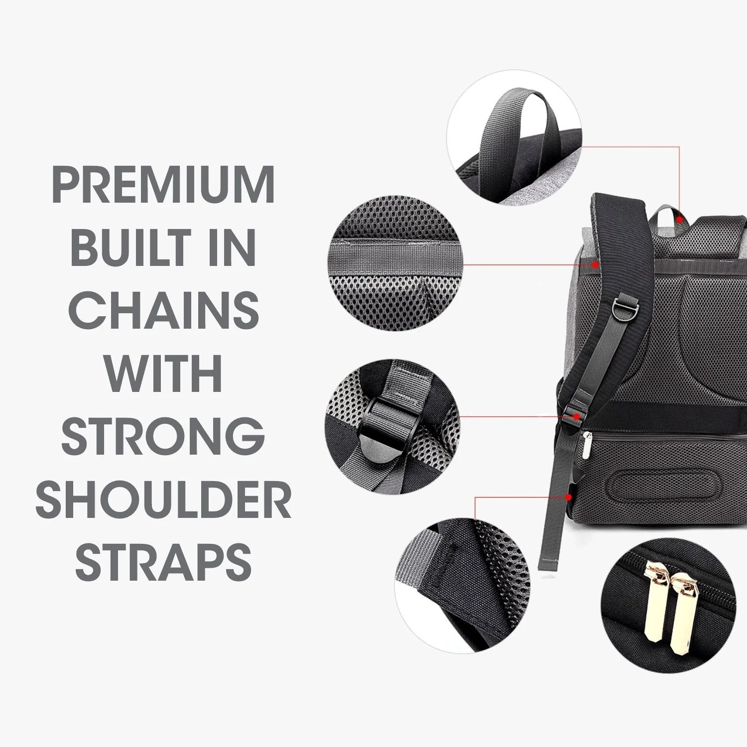 Caramello Smart Diaper Bags For Mother With Personalized Name Tag - Image 7