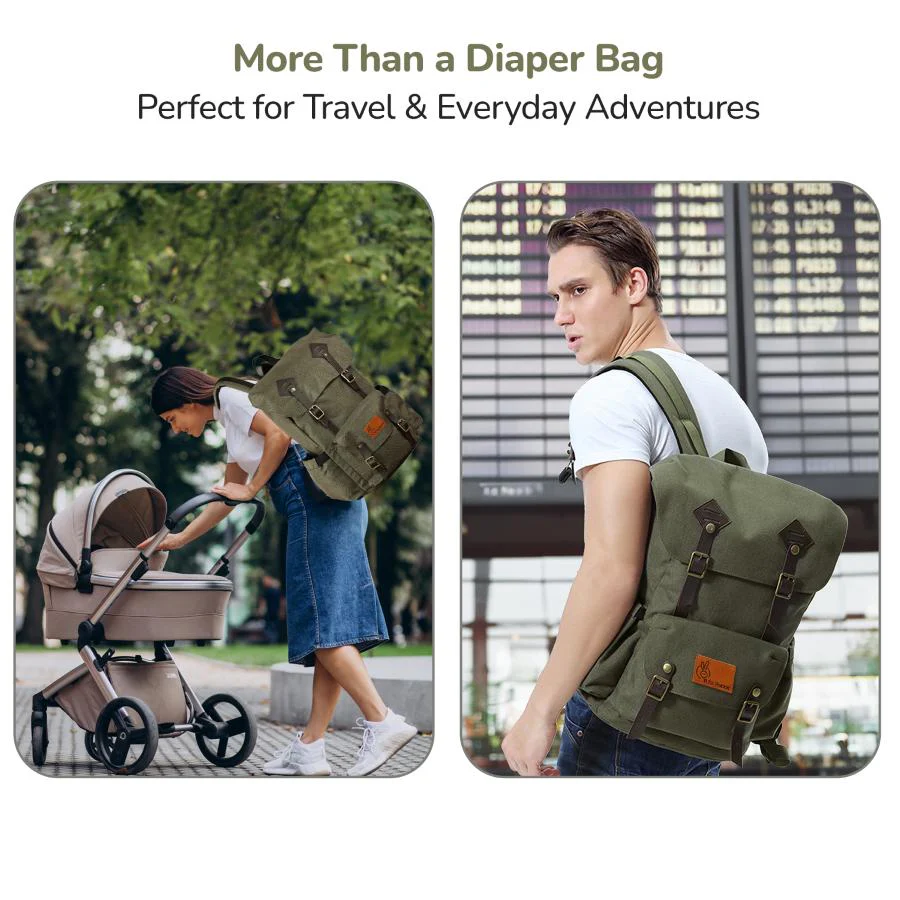 Caramello Sportz Diaper Bag For Moms With Personalized Name Tag - Image 16