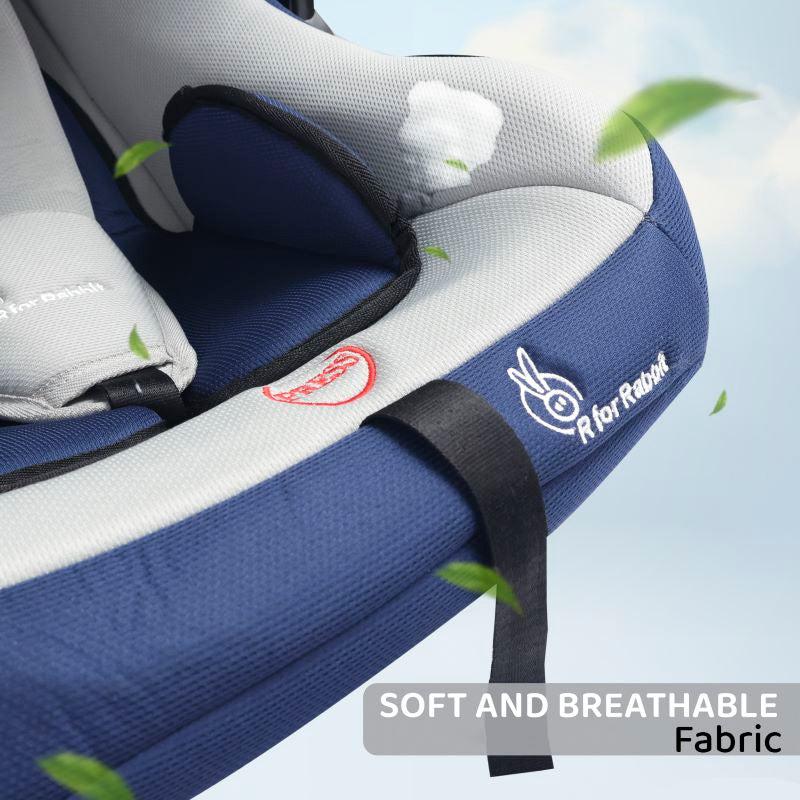 Cozy 3 In 1 Multipurpose Baby Carry Cot Rocker Portable With Washable Cover 0 To 15 Months - Blue Grey - Image 4