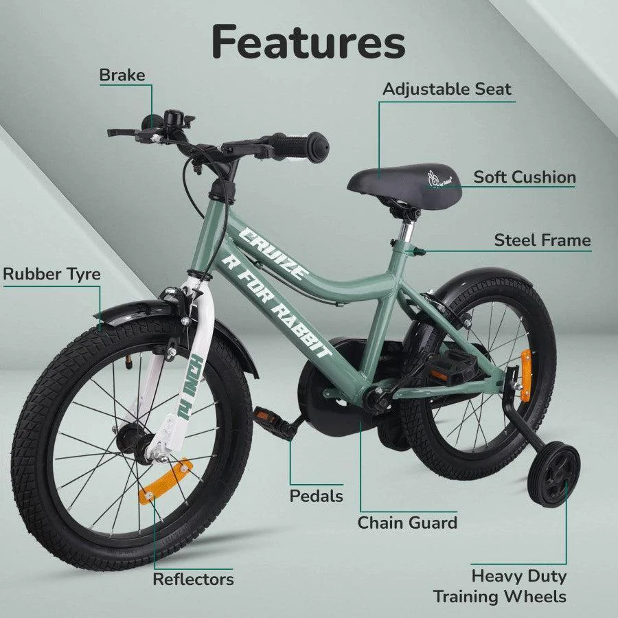 Cruize Bicycle For Kids 14 Inch With 90% Plug N Play Installation - Image 6