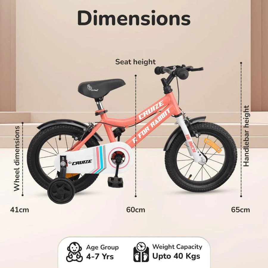 Cruize Bicycle For Kids 16 Inch 90% Plug N Play Installation - Image 16