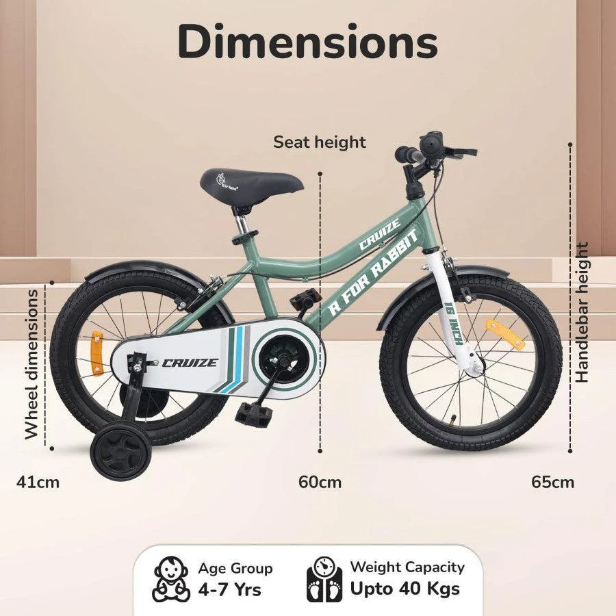 Cruize Bicycle For Kids 16 Inch 90% Plug N Play Installation - Image 7