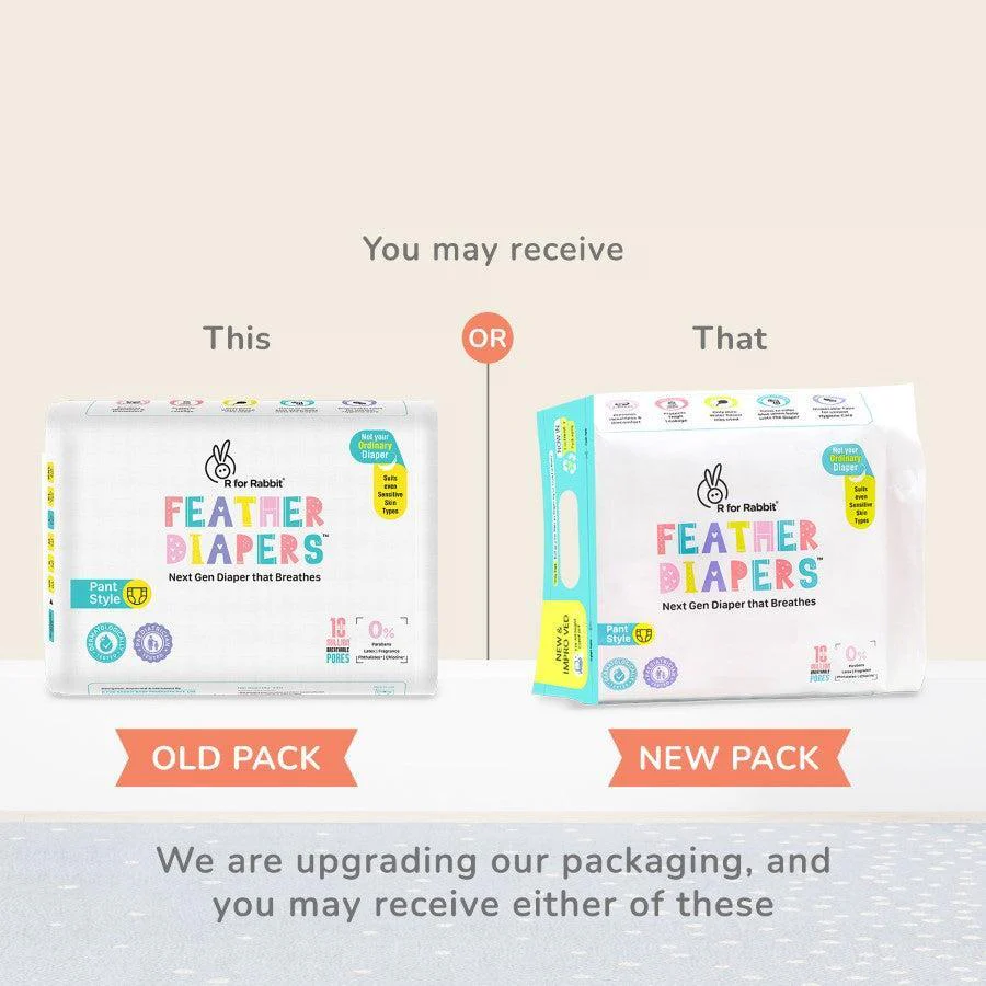 Feather Diapers XS Size + Aqua Wipes Combo - Image 4