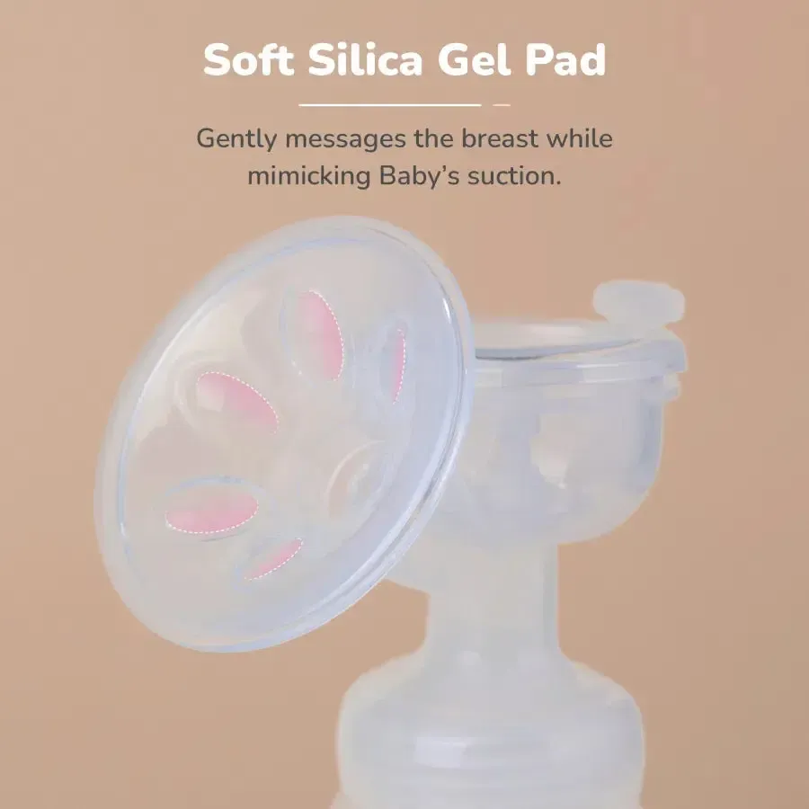 First Feed Cozy Manual Feeding Breast Pump With 2 Suction Level Adjustment - Image 13