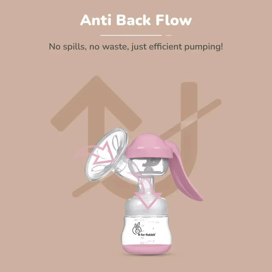 First Feed Cozy Manual Feeding Breast Pump With 2 Suction Level Adjustment - Image 15