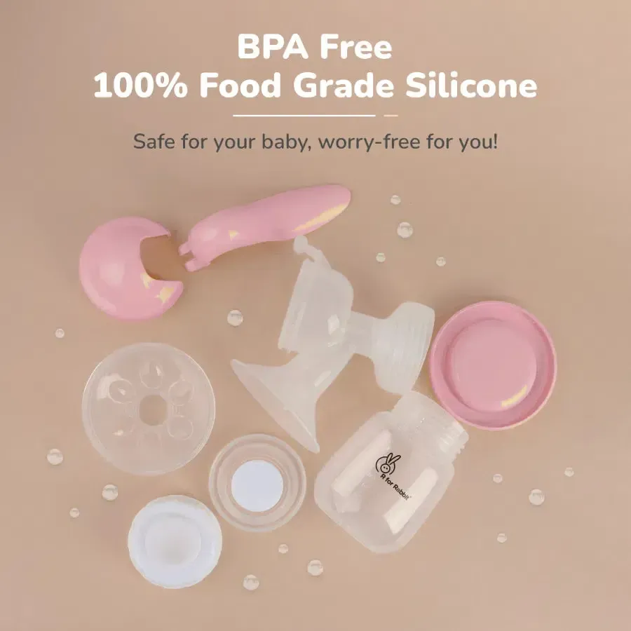 First Feed Cozy Manual Feeding Breast Pump With 2 Suction Level Adjustment - Image 16