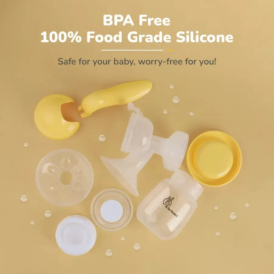 First Feed Cozy Manual Feeding Breast Pump With 2 Suction Level Adjustment - Image 25