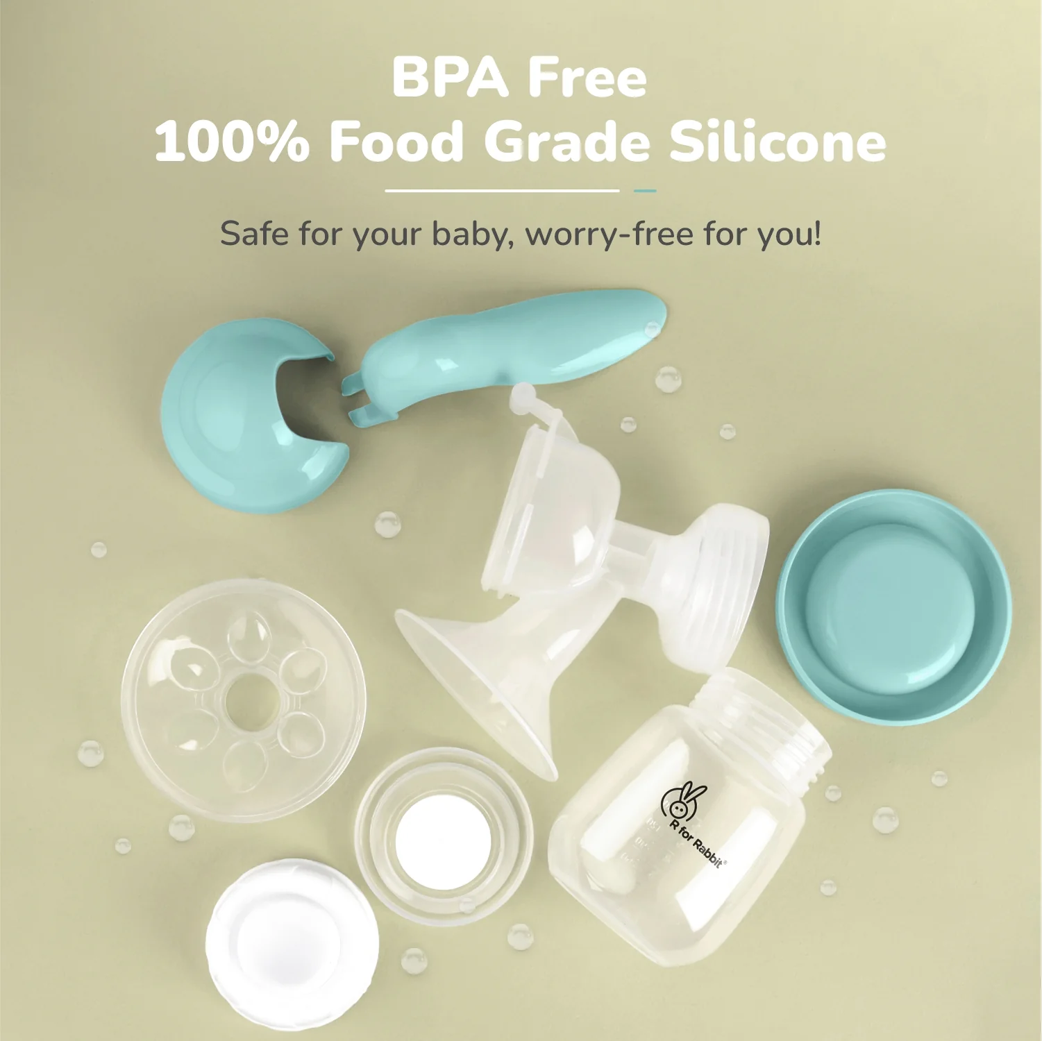 First Feed Cozy Manual Feeding Breast Pump With 2 Suction Level Adjustment - Image 29