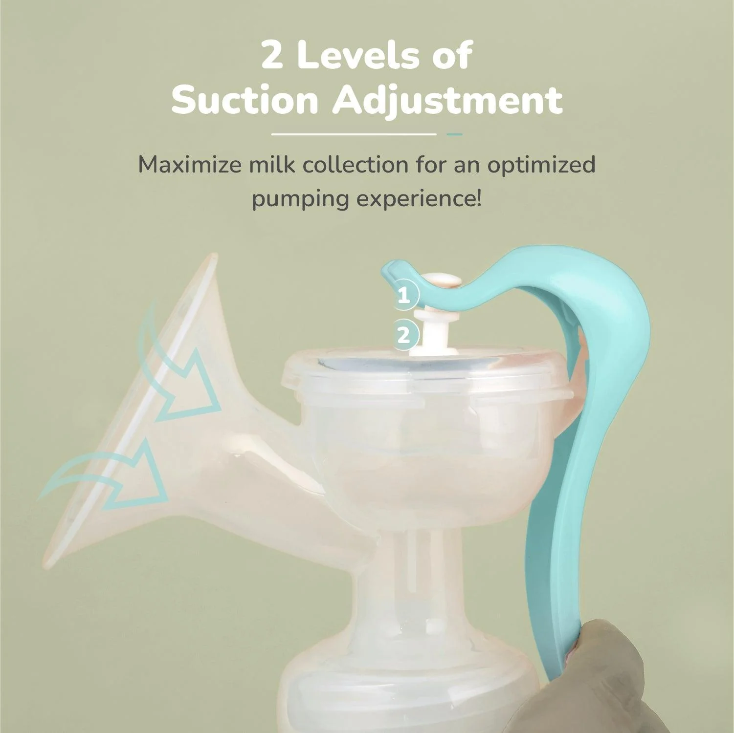 First Feed Cozy Manual Feeding Breast Pump With 2 Suction Level Adjustment - Image 30