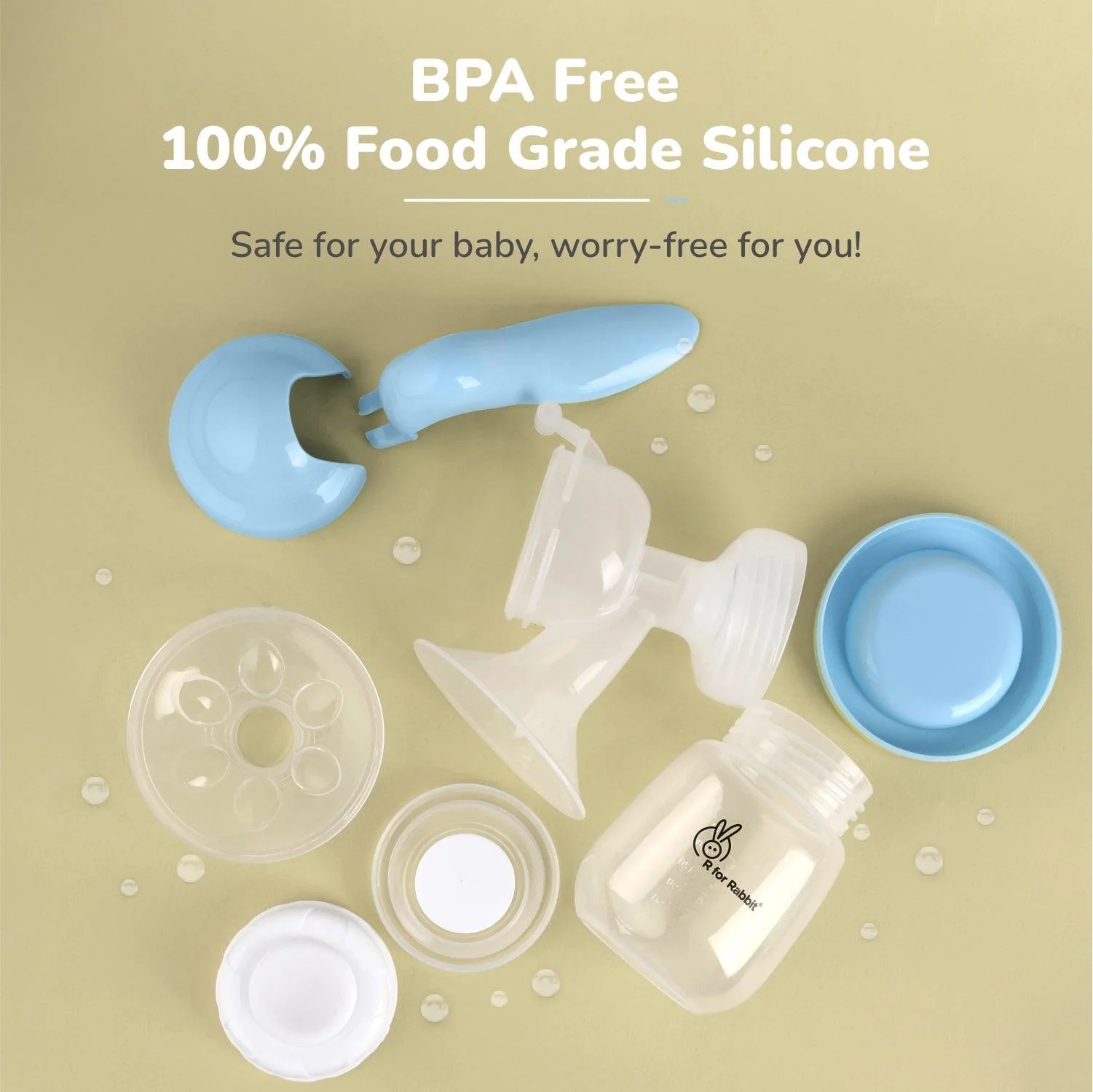 First Feed Cozy Manual Feeding Breast Pump With 2 Suction Level Adjustment - Image 37