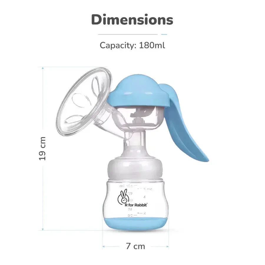 First Feed Cozy Manual Feeding Breast Pump With 2 Suction Level Adjustment - Image 9