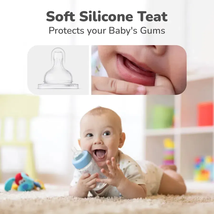 Glass Feeding Bottle 240 ml - Image 4