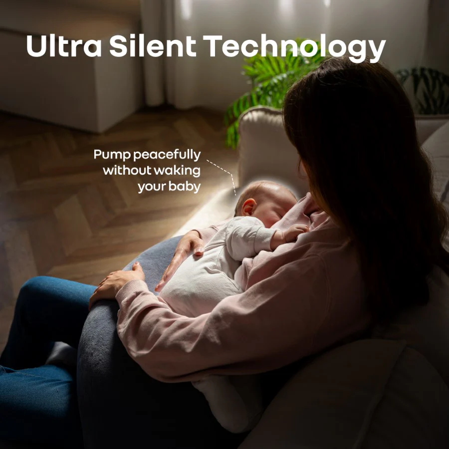First Feed Nexa Breast Pump for Moms - BPA-Free & Travel Friendly with 3 Modes & 9 Levels - Image 5