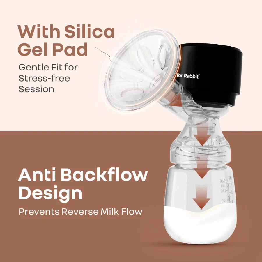 First Feed Nexa Breast Pump for Moms - BPA-Free & Travel Friendly with 3 Modes & 9 Levels - Image 6