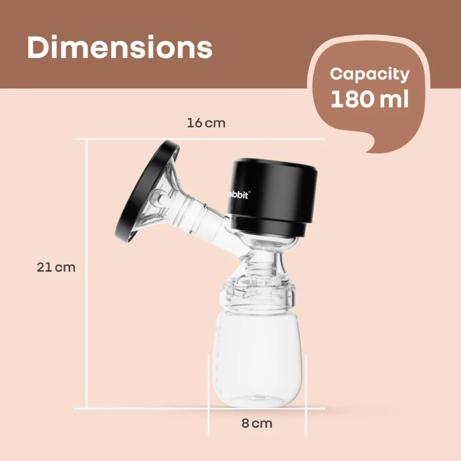 First Feed Nexa Breast Pump for Moms - BPA-Free & Travel Friendly with 3 Modes & 9 Levels - Image 8