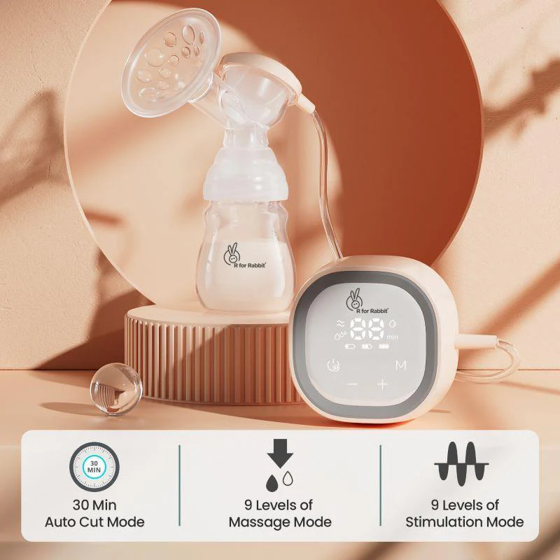 First Feed Nova Electric Breast Pump 9 Level Of Massage & Suction Mode - Image 4