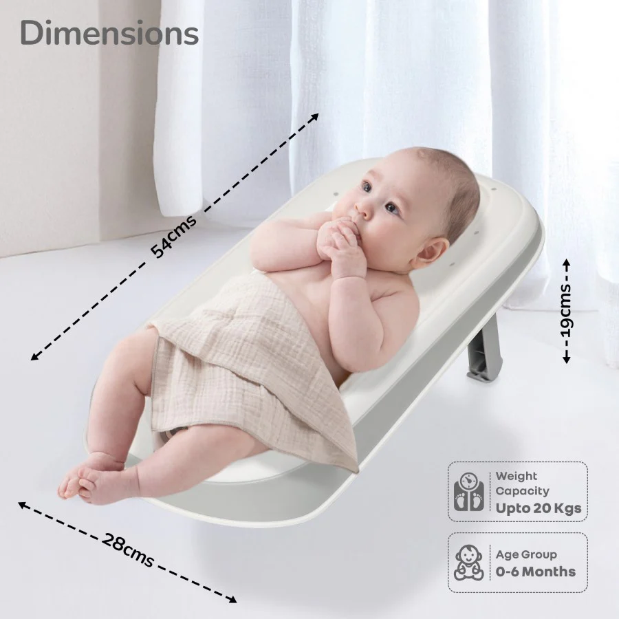Fun Time Aqua Bath Tub For Kids With 3-Recline Positions - Image 18