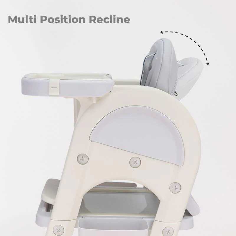 Grow N Play Multi-Functional Smart Convertible High Chair for Kids - White - Image 6