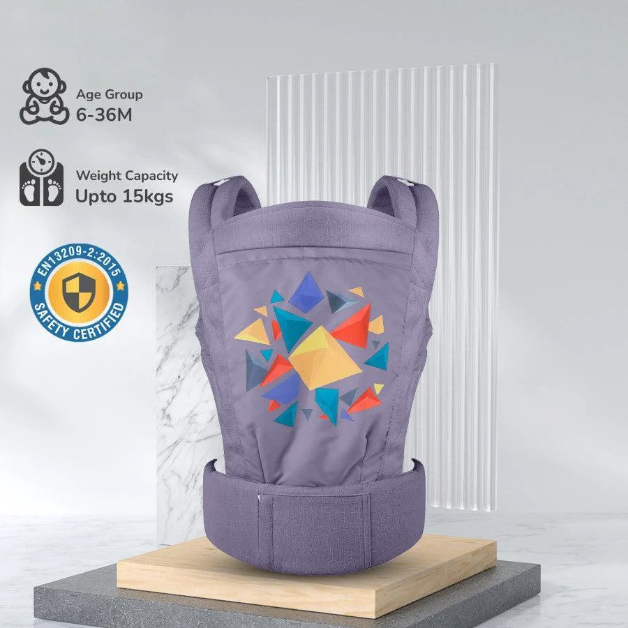 Hug Me Elite Baby Carrier Front & Back Carrier Position, Soft Linen Fabric, Wide Strap With Cap & Mobile Pocket - Image 21